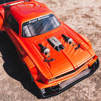 Arrma 1/7 Felony 6S BLX Street Bash All-Road Muscle RC Car Orange ARA7617V2T2