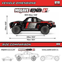 Arrma Mojave EXB 6S BLX V3 1/7 Desert Truck