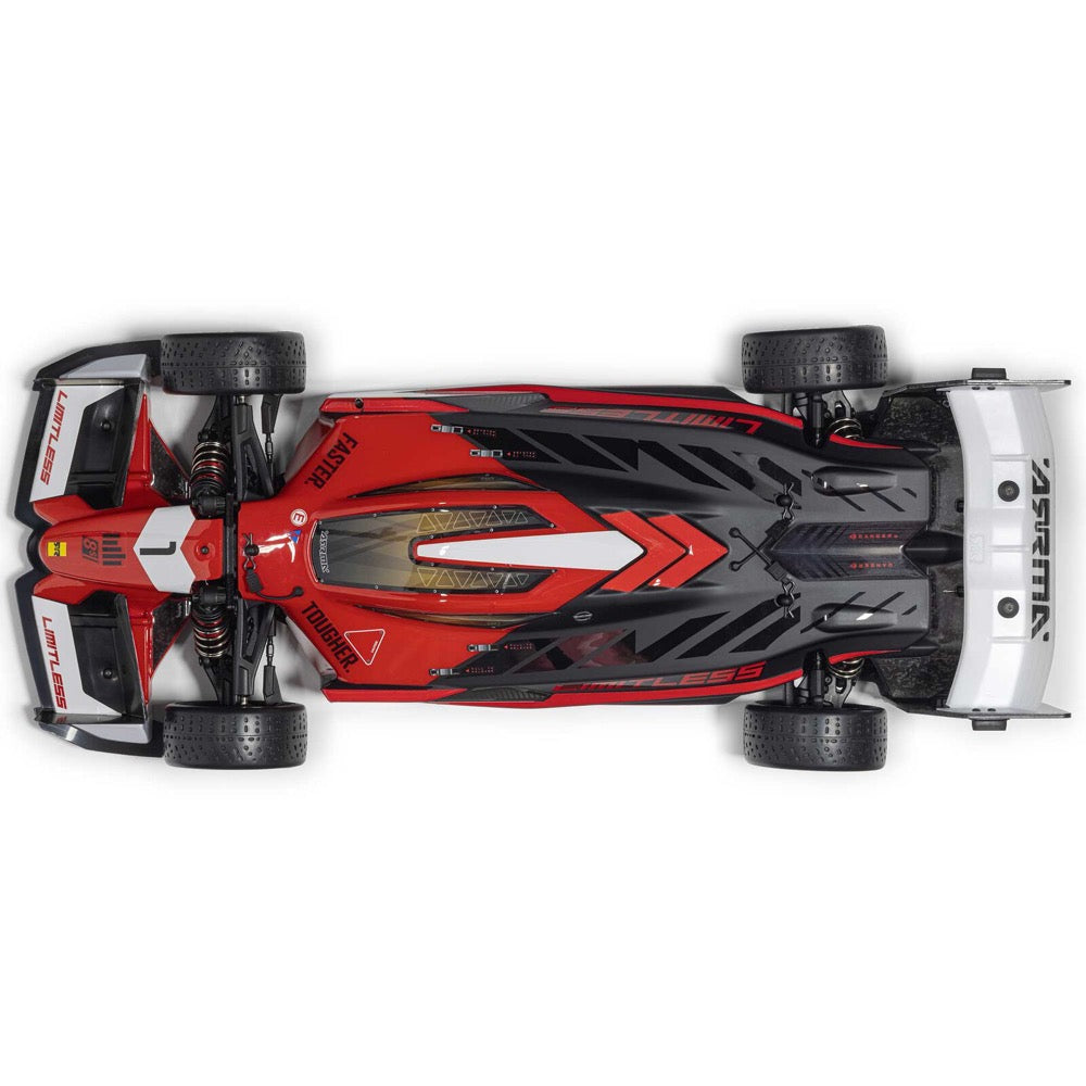 Arrma Limitless 120 8S BLX 4X4 Speed Machine RTR with AVC Red/Black ARA7816T1