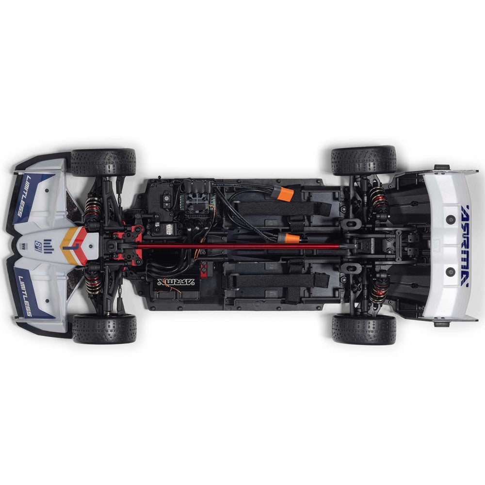 Arrma Limitless 120 8S BLX 4X4 Speed Machine with AVC White/Blue ARA7816T2