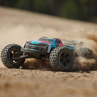 Arrma Kraton 6S BLX 4X4 1/8 Speed Monster Truck RTR Pink/Blue ARA8608V6T2