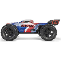 Arrma Kraton 6S BLX 4X4 1/8 Speed Monster Truck RTR Blue/Red ARA8608V6T4