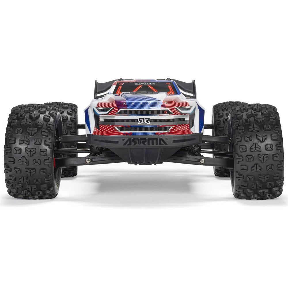 Arrma Kraton 6S BLX 4X4 1/8 Speed Monster Truck RTR Blue/Red ARA8608V6T4