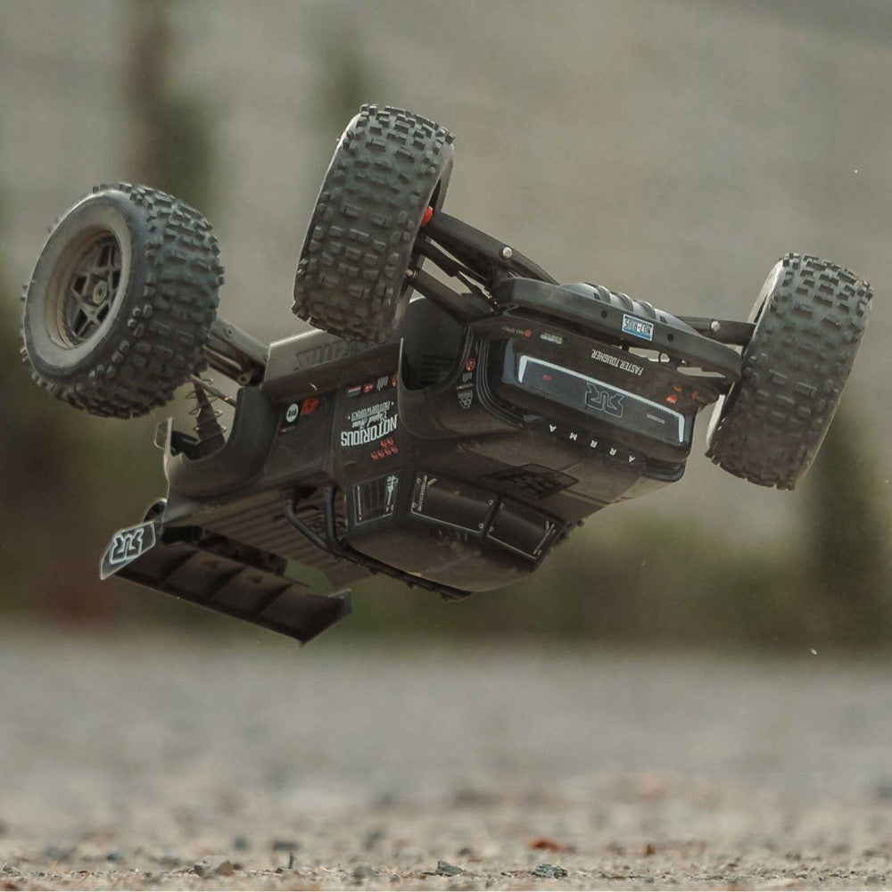 Arrma Notorious 6S BLX 4X4 1/8 Stunt Truck RTR Black ARA8611V6T1
