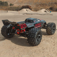 Arrma 1/8 Kraton 6S EXB 4X4 RC Truck (Black) ARA8708V6T1