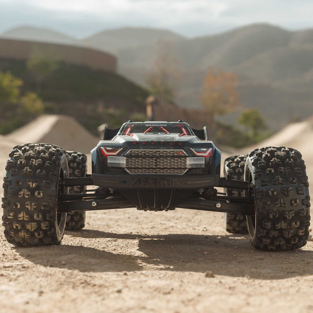 Arrma 1/8 Kraton 6S EXB 4X4 RC Truck (Black) ARA8708V6T1