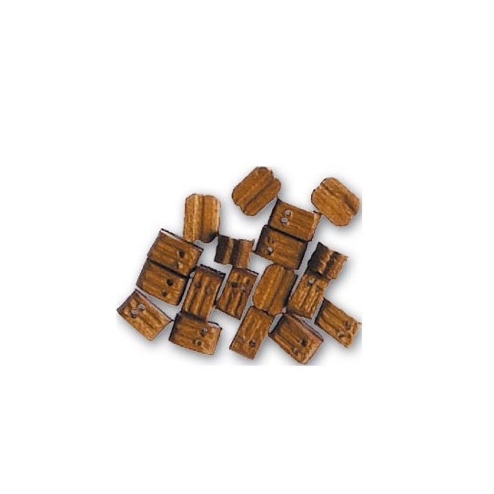 Artesania 8526 Double Blocks 5.0mm (18) Wooden Ship Accessory