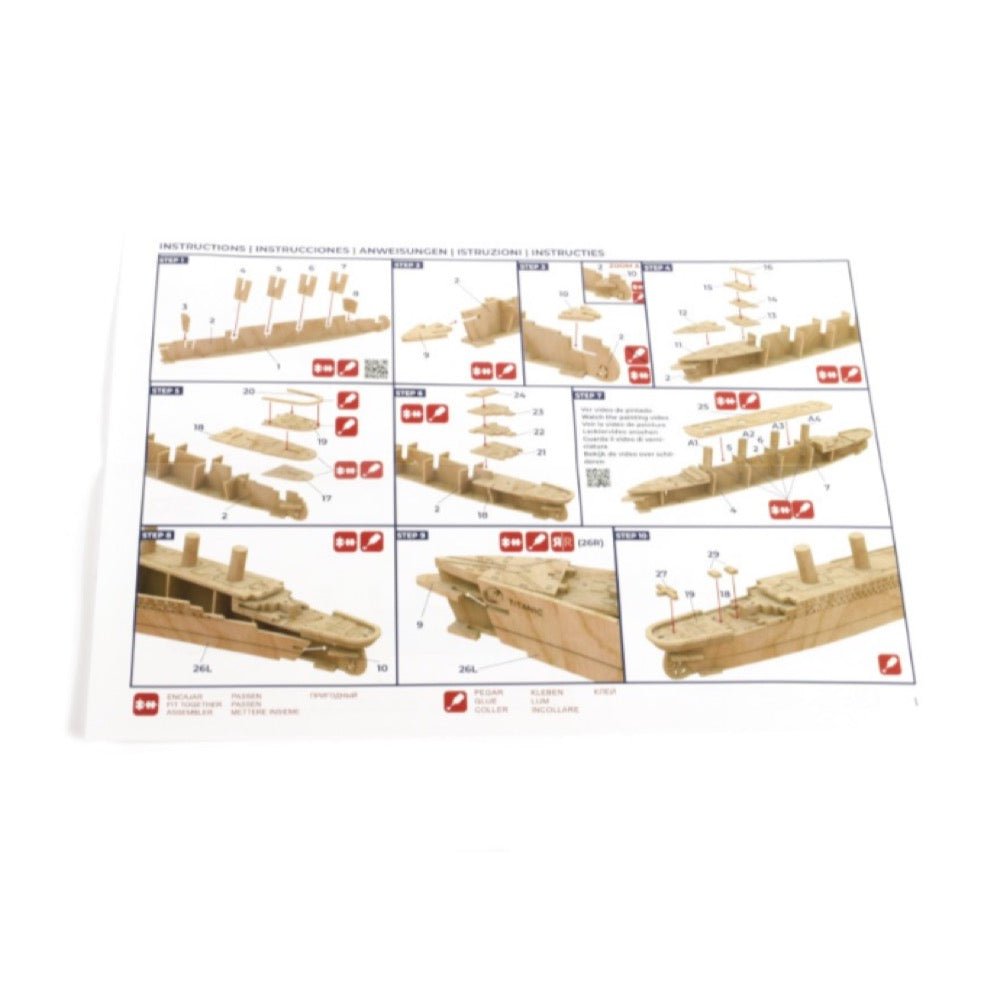Artesania Titanic Easy Wooden Model Kit