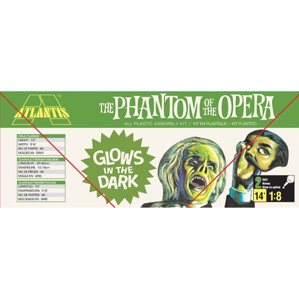 Atlantis Phantom of the Opera Glow in the Dark Edition Model Kit
