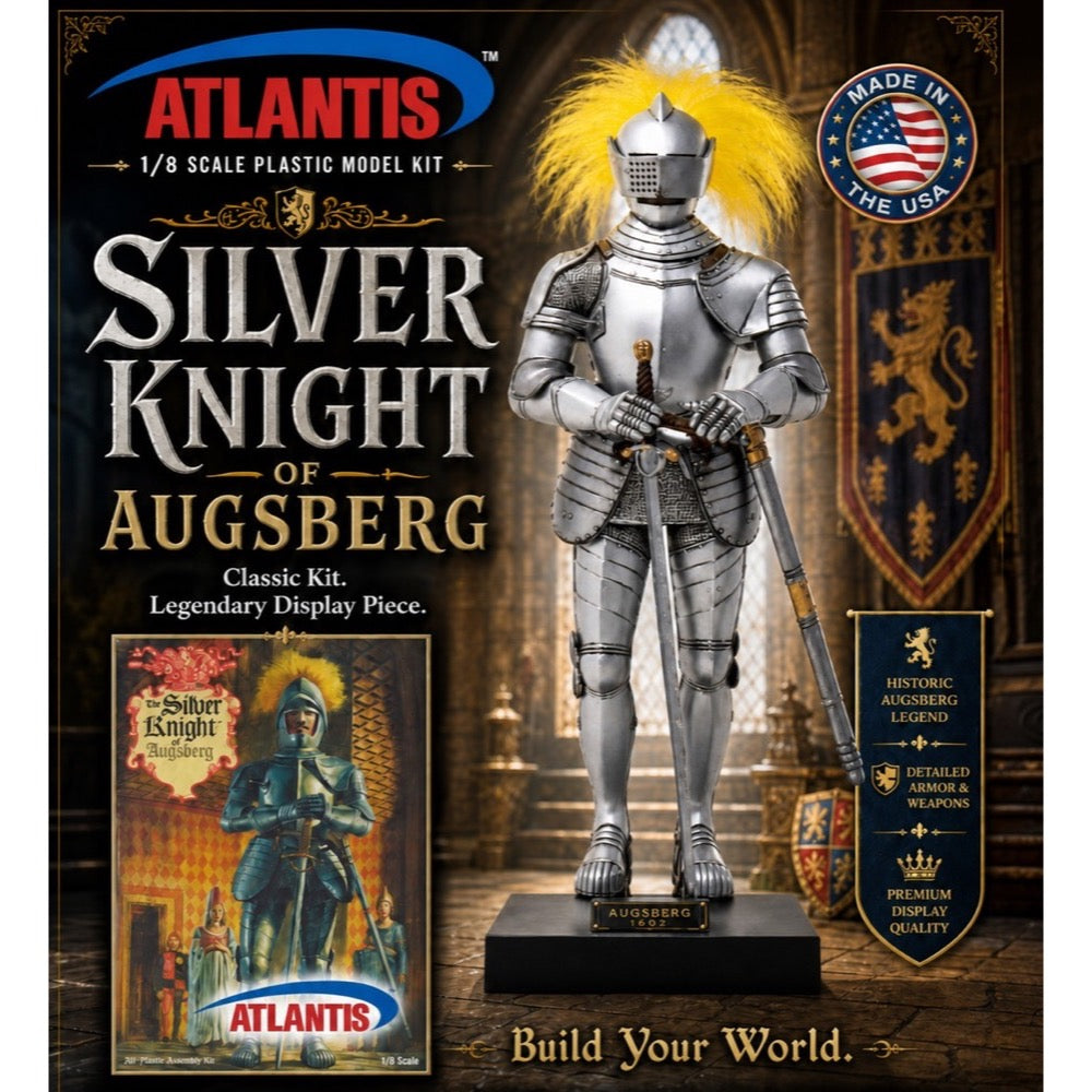 Atlantis 1/8 The Silver Knight of Augsburg Model Kit