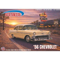 Atlantis 1/25 U.S. Route 66 1956 Chevrolet 265 c.u. Model Kit