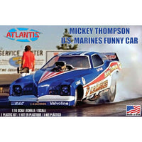 Atlantis 1/16 Mickey Thompson Marines Funny Car Model Kit