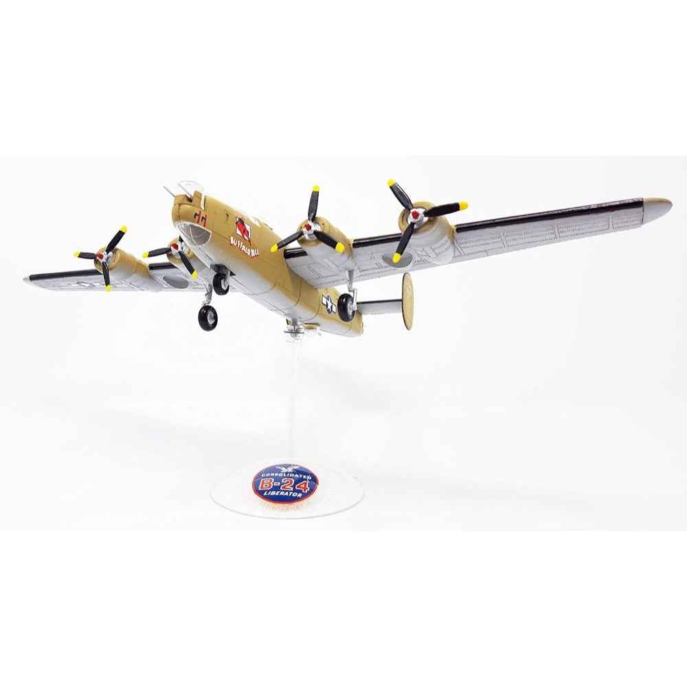 Atlantis 1/92 B-24J Bomber Buffalo Bill with Swivel Stand Model Kit