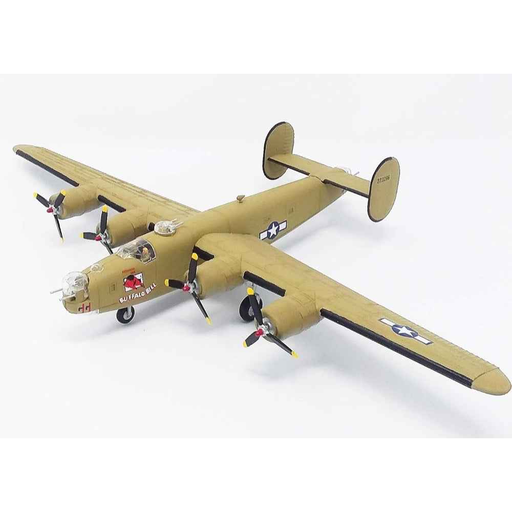 Atlantis 1/92 B-24J Bomber Buffalo Bill with Swivel Stand Model Kit