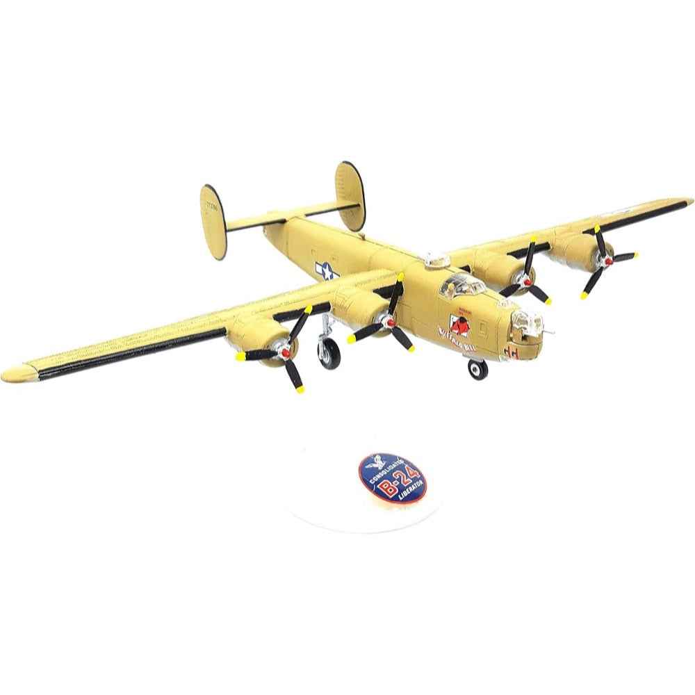 Atlantis 1/92 B-24J Bomber Buffalo Bill with Swivel Stand Model Kit