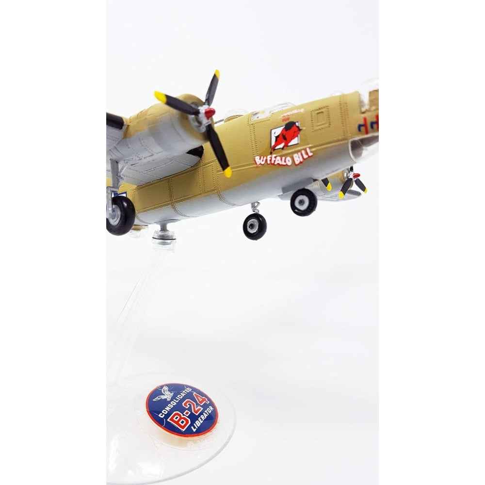 Atlantis 1/92 B-24J Bomber Buffalo Bill with Swivel Stand Model Kit