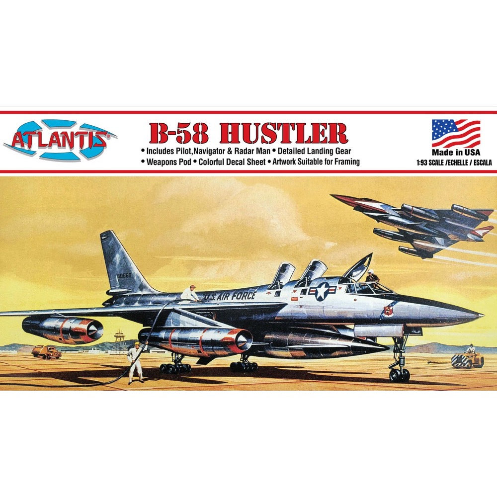 Atlantis 1/91 Convair B-58 Hustler Model Kit