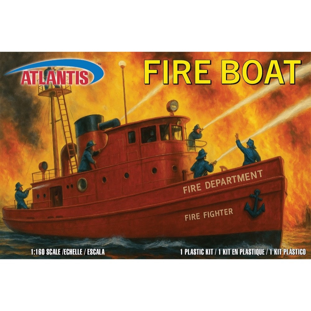 Atlantis 1/160 Fire Boat Harbour Fire Department Model Kit