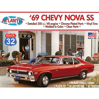 Atlantis 1/32 1969 Chevy Nova SS Route 32 Model Kit