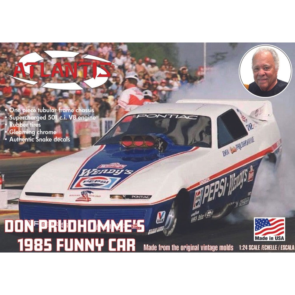Atlantis 1/24 Don Prudhomme 1985 Funny Car Model Kit