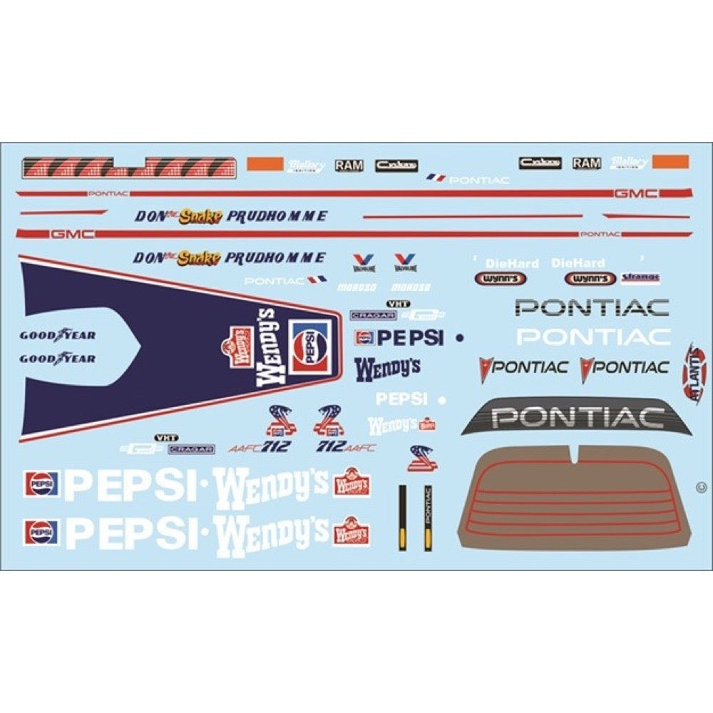 Atlantis 1/24 Don Prudhomme 1985 Funny Car Model Kit