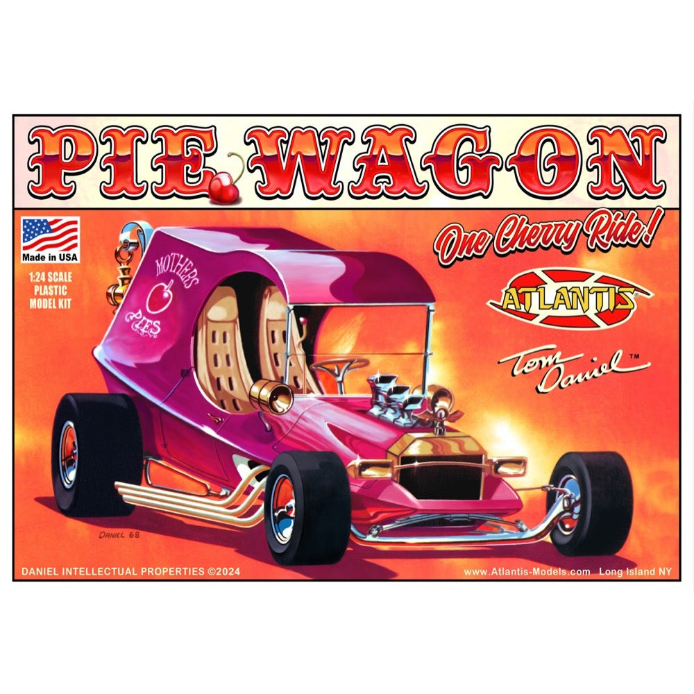 Atlantis 1/24 Tom Daniel Pie Wagon Model Kit