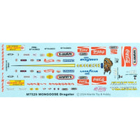 Atlantis 1/24 Tom McEwen Rear Engine Dragster Model Kit