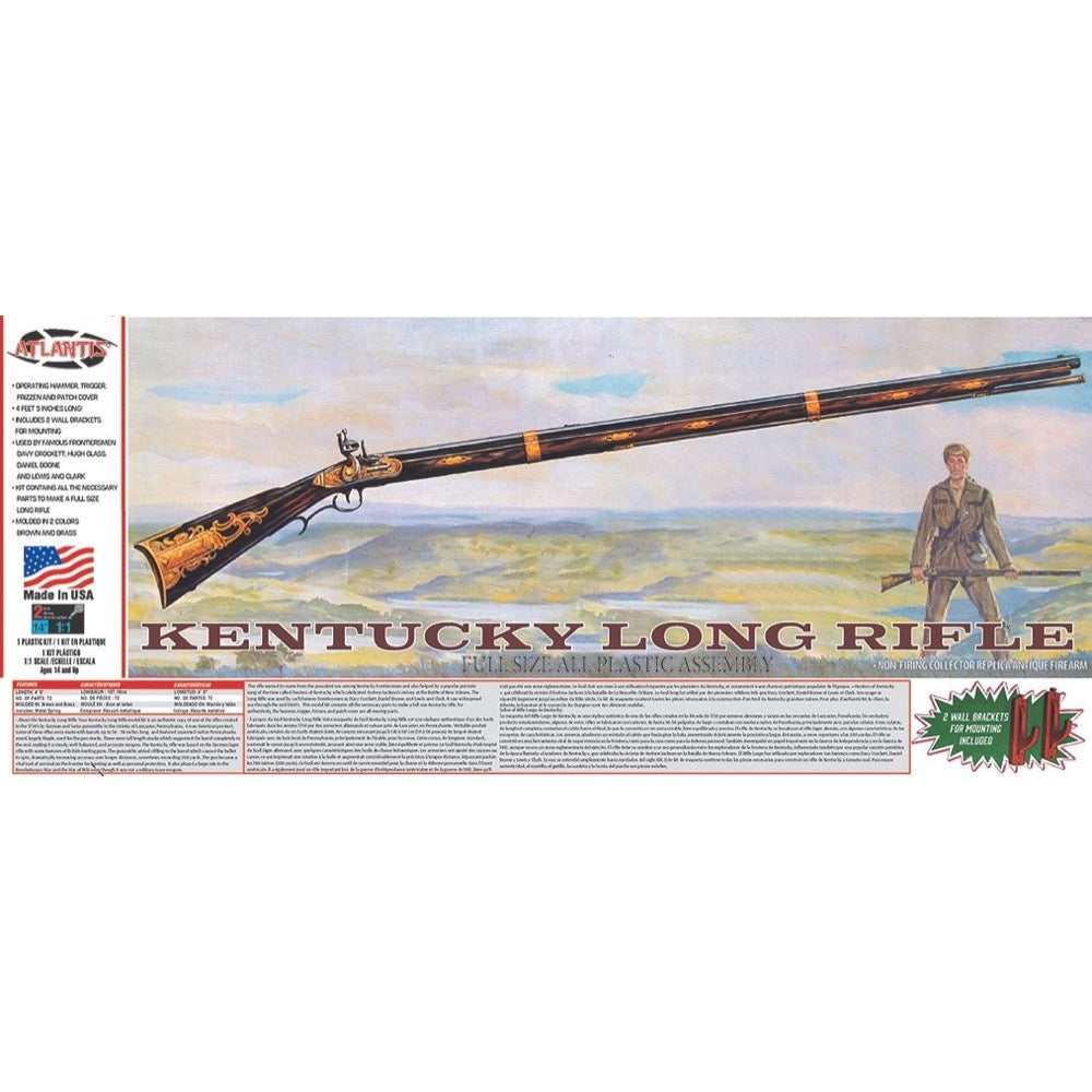 Atlantis Kentuck Long Rifle Model Kit