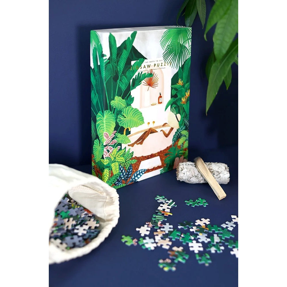 ATWS Exotic Bathtub 1000pc Jigsaw Puzzle