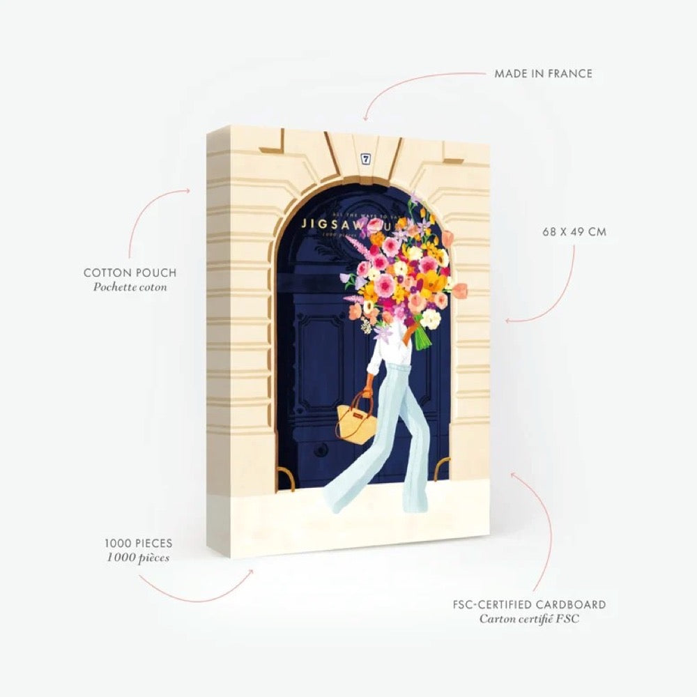 ATWS Puzzle Parisian Door 1000pc Jigsaw Puzzle