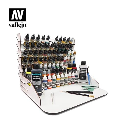 Vallejo 26012 Paint Display And Work Station 40x30cm With Vertical Storage