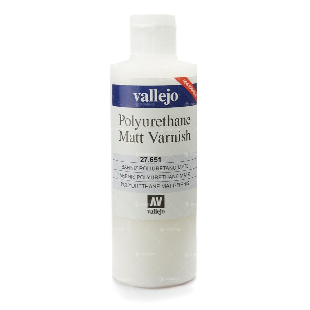 Vallejo 27651 Polyurethane Matt Varnish 200ml
