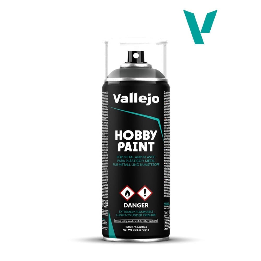 Vallejo 28004 Hobby Paint Acrylic Spray UK Bronze Green 400ml Aerosol