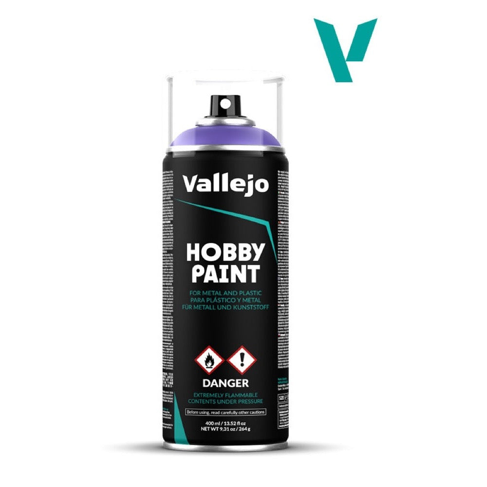 Vallejo 28025 Hobby Paint Acrylic Spray Alien Purple 400ml Aerosol