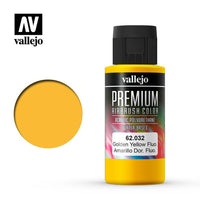 Vallejo 62032 Premium Color 60ml 032 Golden Yellow Fluro