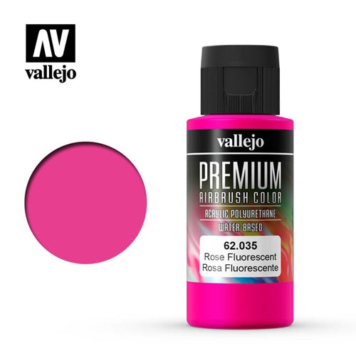 Vallejo 62035 Premium Color 60ml 035 Rose Fluro