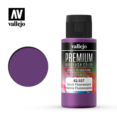 Vallejo 62037 Premium Color 60ml 037 Violet Fluro