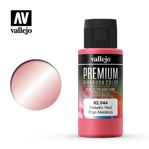 Vallejo 62044 Premium Color 60ml 044 Metallic Red