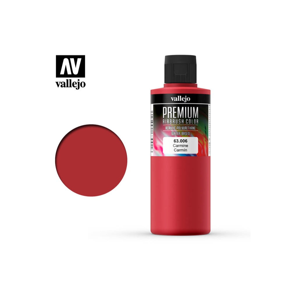 Vallejo 63006 Premium Color Carmíne 200ml