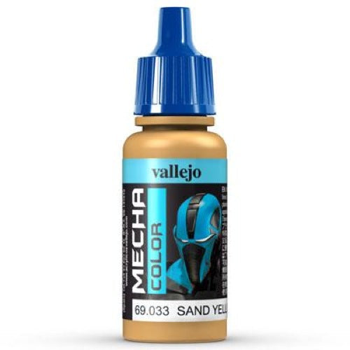 Vallejo 69033 Mecha Color Sand Yellow Acrylic Paint 17ml