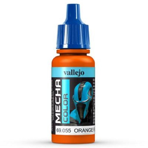 Vallejo 69055 Mecha Color Orange Fluorescent Acrylic Paint 17ml