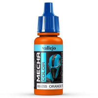 Vallejo 69055 Mecha Color Orange Fluorescent Acrylic Paint 17ml