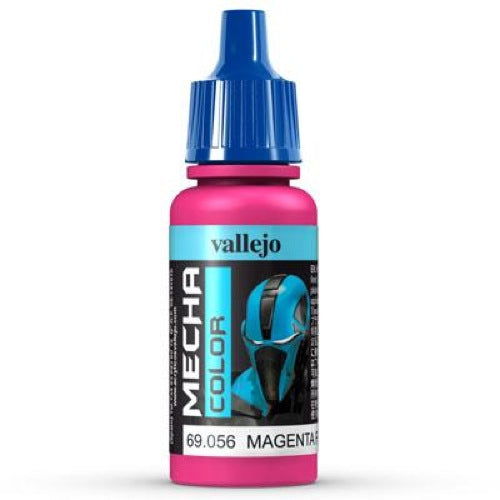 Vallejo 69056 Mecha Color Magenta Fluorescent Acrylic Paint 17ml