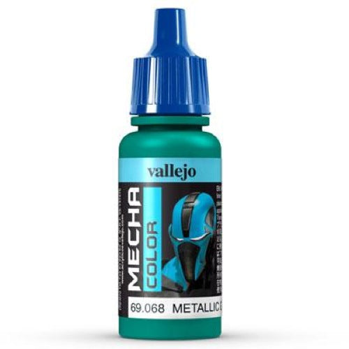 Vallejo 69068 Mecha Color Metallic Green Acrylic Paint 17ml