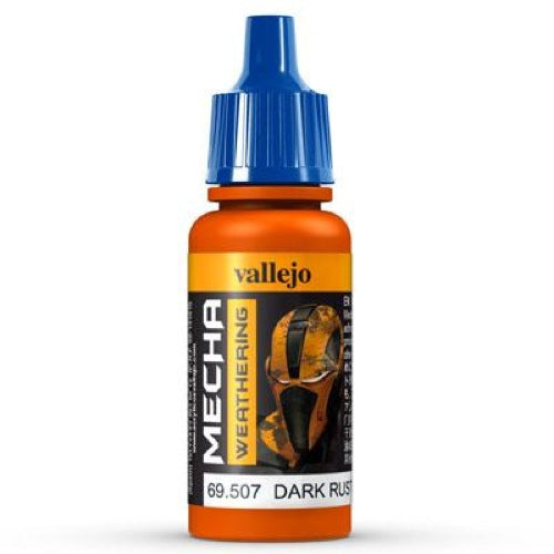 Vallejo 69507 Mecha Color Dark Rust Wash Acrylic Paint 17ml