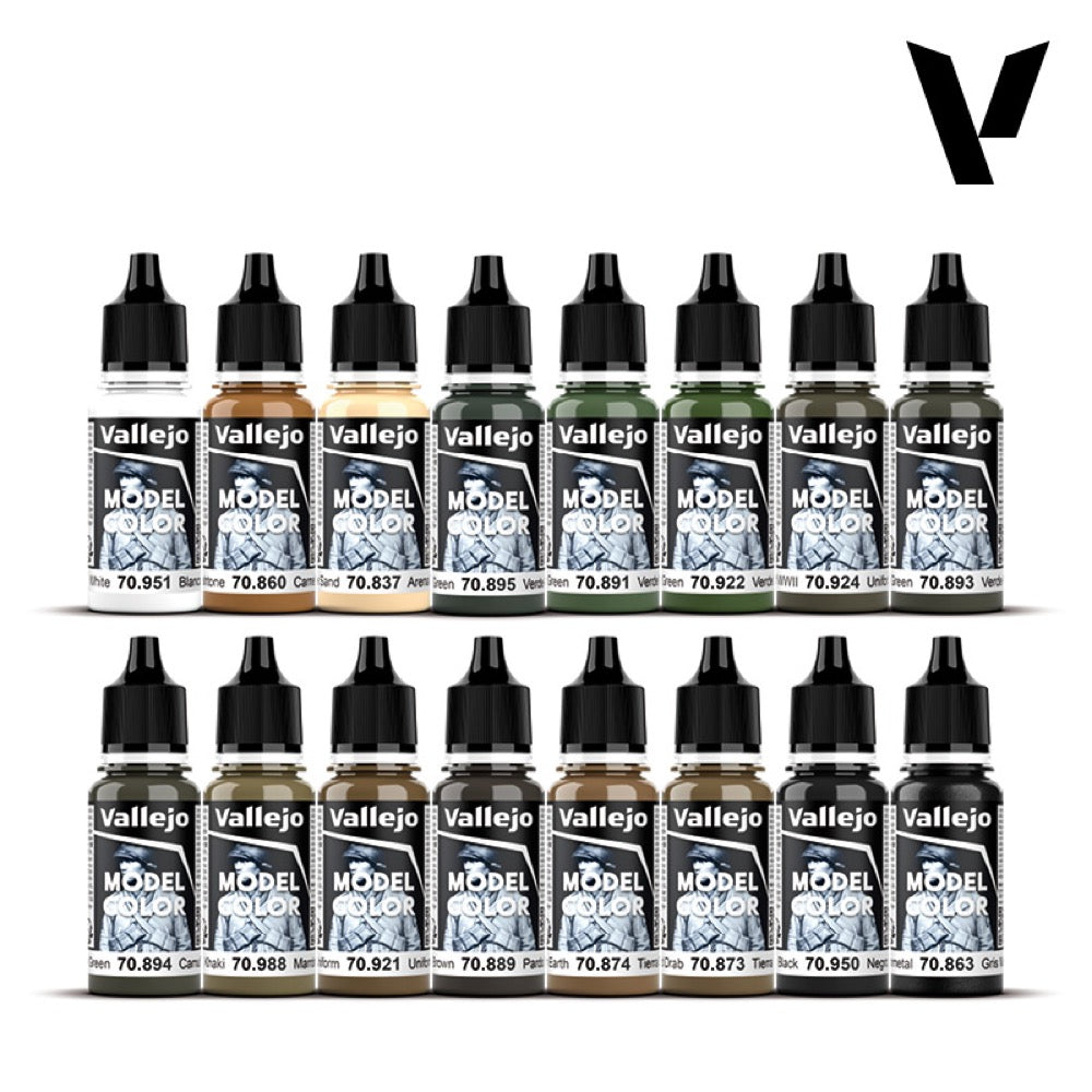 Vallejo 70109 Model Color Set 9 WW2 Allies
