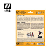 Vallejo 70241 Infinity Shasvastii Exclusive Miniature 8 Color Acrylic Paint Set