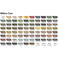Vallejo Model Color AV70253 Military Case (80 Colours) Acrylic Paint Set
