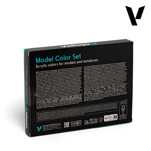 Vallejo 70257 Model Colour Wargame Special 16 Colours Acrylic Paint Set