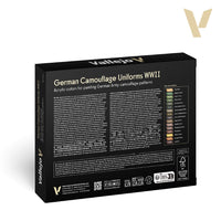 Vallejo Model Colour AV70261 German Camouflage Uniforms WWII (16 Colours) Acrylic Paint Set